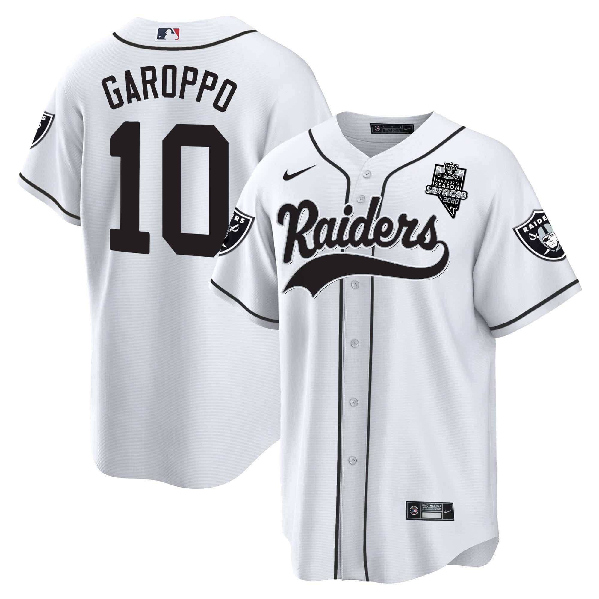 Men Oakland Raiders #10 Garoppo White 2024 Nike Vapor Baseball NFL Jersey->indianapolis colts->NFL Jersey